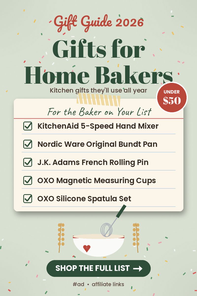 Gifts for Home Bakers Under $50 pin