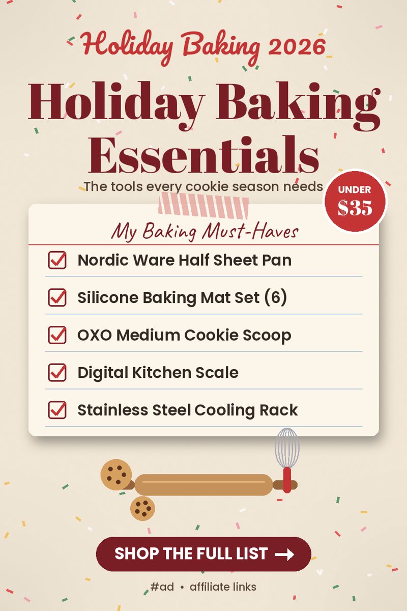Holiday Baking Essentials pin