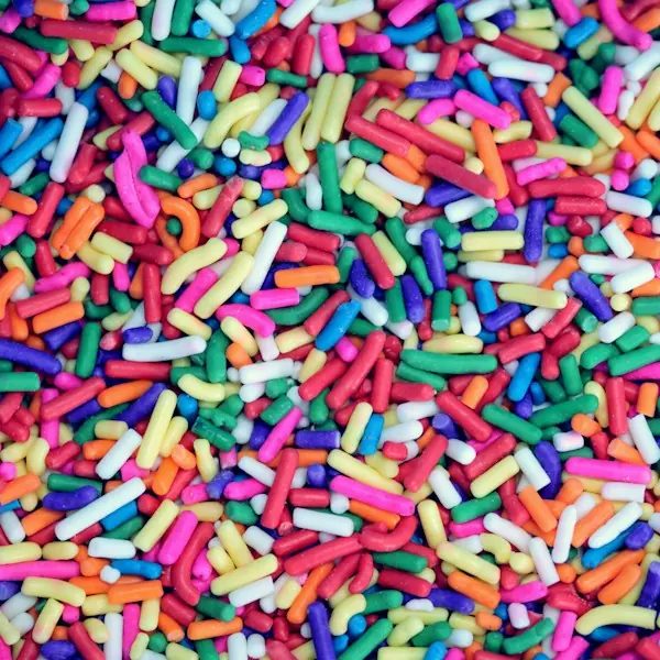 Colorful sprinkles