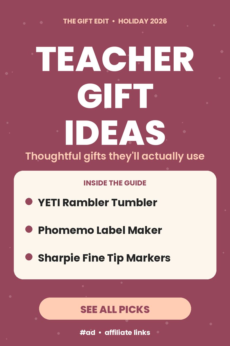 Teacher Gift Ideas: Thoughtful Christmas Gifts for Teachers (2026)